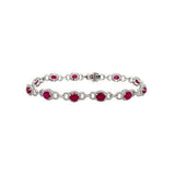 Ruby Diamond Bracelet -