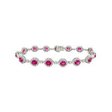 Ruby Diamond Bracelet -