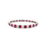 Ruby Diamond Bracelet-Ruby Diamond Bracelet - RBSPK00055