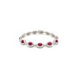 Ruby Diamond Bracelet-Ruby Diamond Bracelet - RBTIJ00158