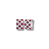 Ruby Diamond Huggie Earrings - RESPK00117