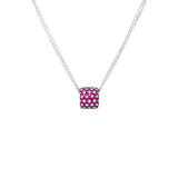 Ruby Diamond Necklace-Ruby Diamond Necklace - 3596TRU