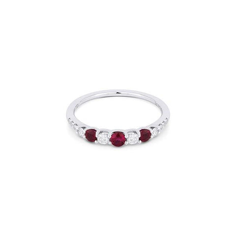 Ruby Diamond Ring-Ruby Diamond Ring -