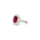 Ruby Diamond Ring-Ruby Diamond Ring - RRDEH00055