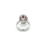 Ruby Diamond Ring-Ruby Diamond Ring -