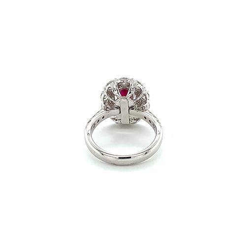 Ruby Diamond Ring -