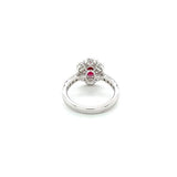 Ruby Diamond Ring-Ruby Diamond Ring -