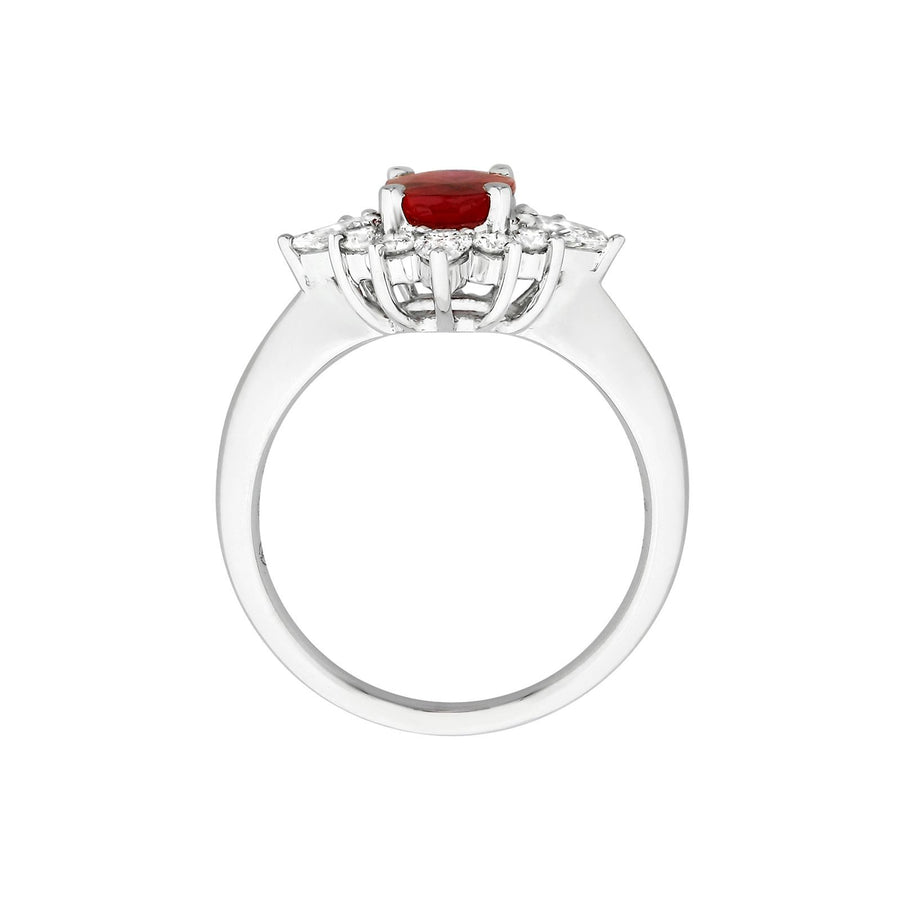 Ruby Diamond Ring - RRNEL00299