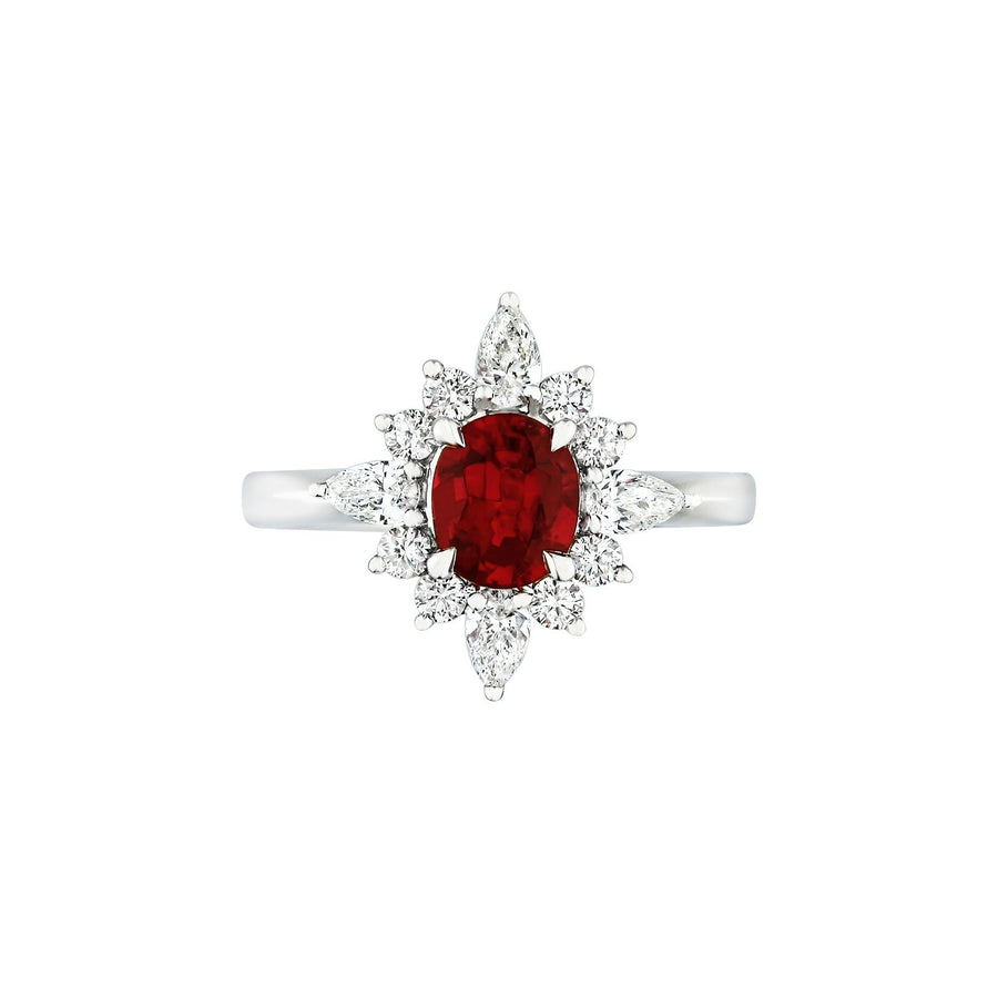 Ruby Diamond Ring - RRNEL00299