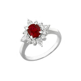 Ruby Diamond Ring - RRNEL00299