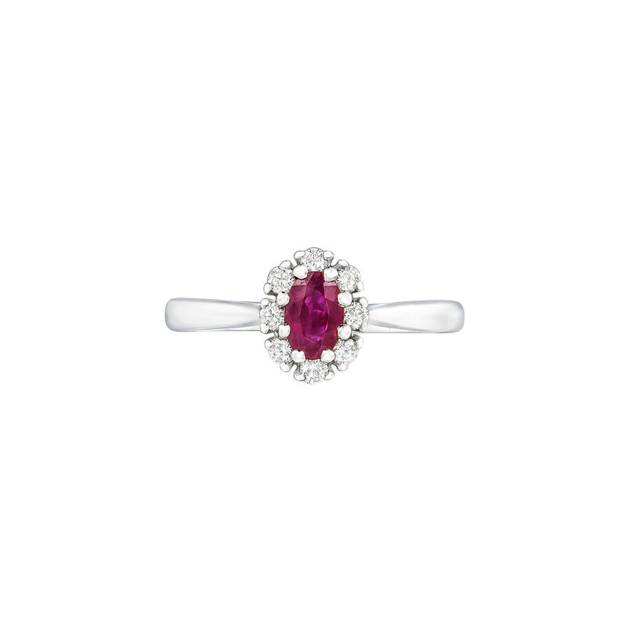 Ruby Diamond Ring - RRNEL00430