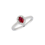 Ruby Diamond Ring-Ruby Diamond Ring - RRNEL00455