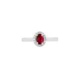 Ruby Diamond Ring - RRNEL00455