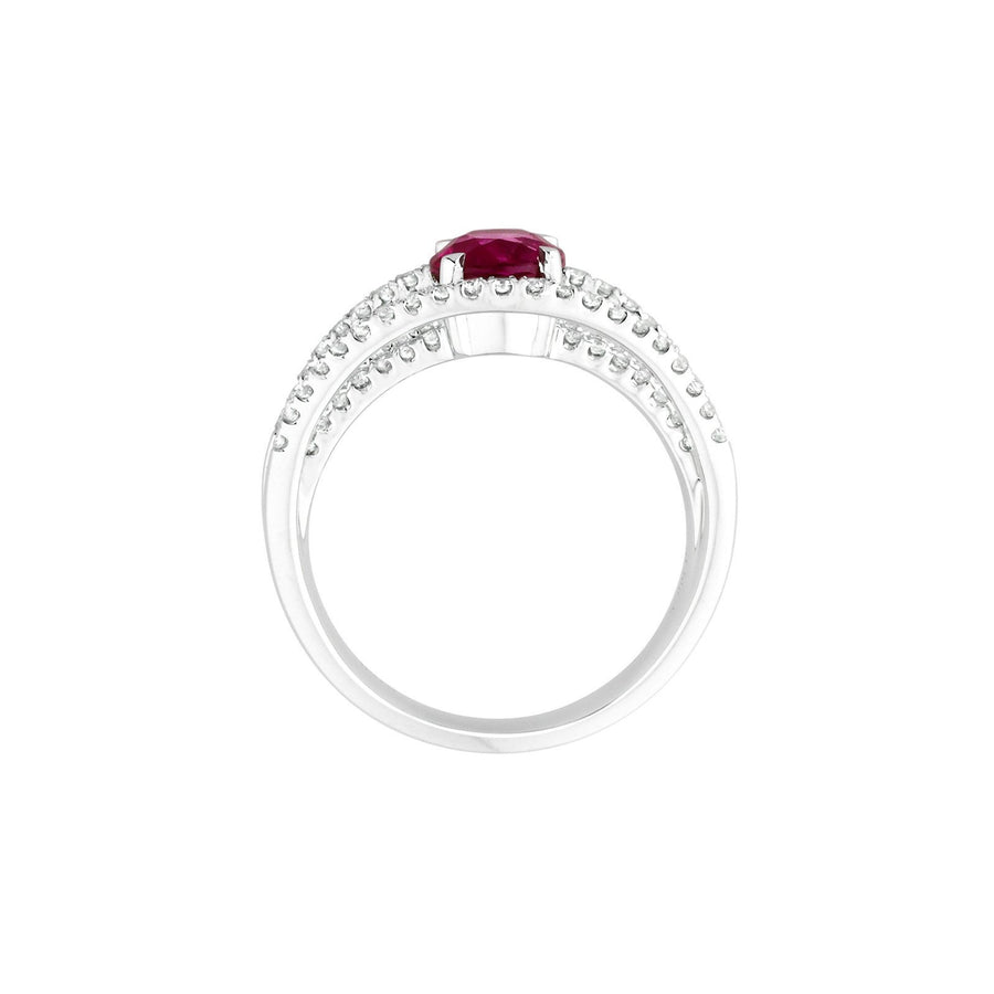 Ruby Diamond Ring - RRNEL00489