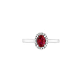 Ruby Diamond Ring-Ruby Diamond Ring - RRNEL00513