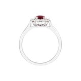 Ruby Diamond Ring-Ruby Diamond Ring - RRNEL00521