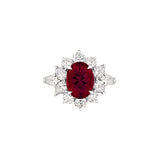 Ruby Diamond Ring-Ruby Diamond Ring - RRNEL00539