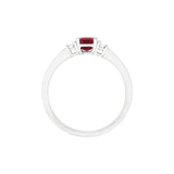 Ruby Diamond Ring-Ruby Diamond Ring - RRNEL00547