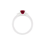 Ruby Diamond Ring-Ruby Diamond Ring - RRNEL00554