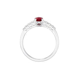 Ruby Diamond Ring-Ruby Diamond Ring - RRNEL00596