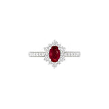 Ruby Diamond Ring - RRNEL00604
