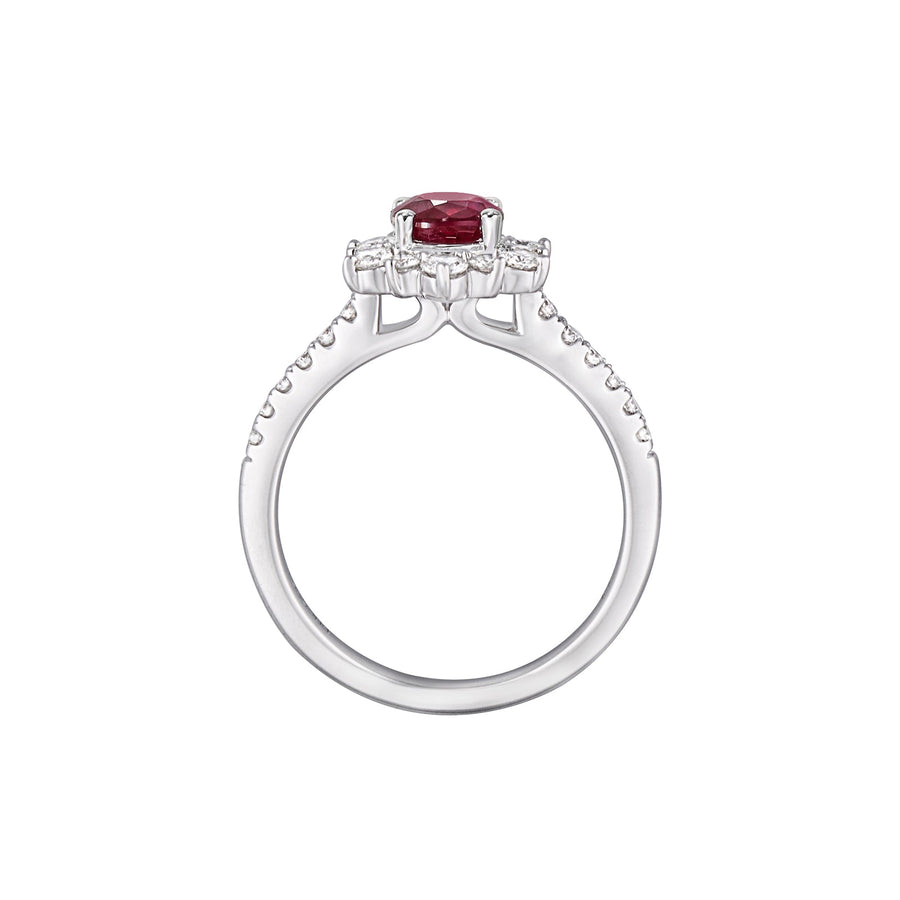Ruby Diamond Ring - RRNEL00612