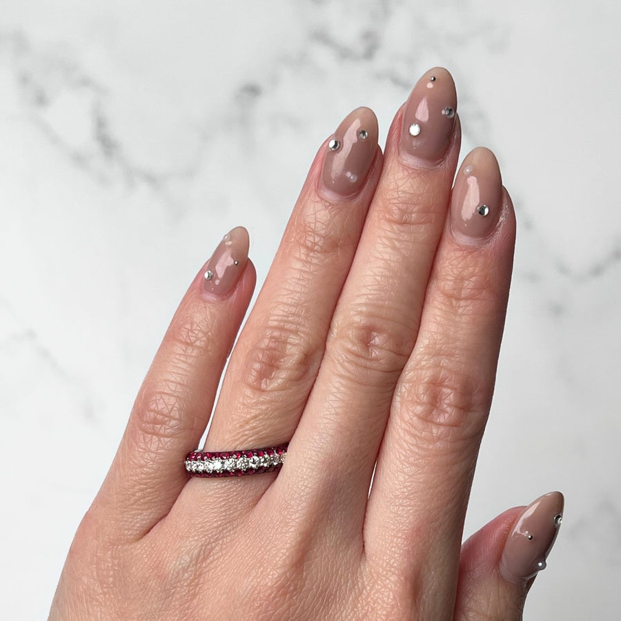 Ruby Diamond Ring - RRTIJ00208