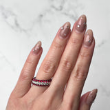 Ruby Diamond Ring-Ruby Diamond Ring - RRTIJ00216