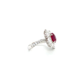 Ruby Diamond Ring - RRUJD00109