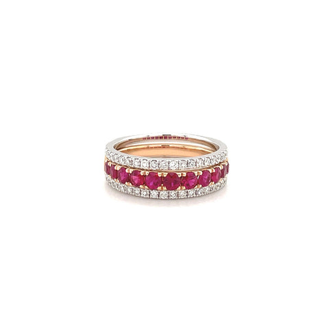 Ruby Ring Set-Ruby Ring Set - RRTIJ00257