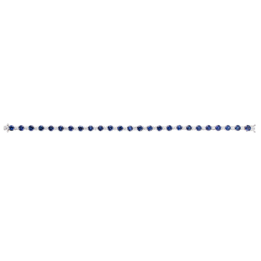 Sapphire and Diamond Bracelet - SBNEL00091