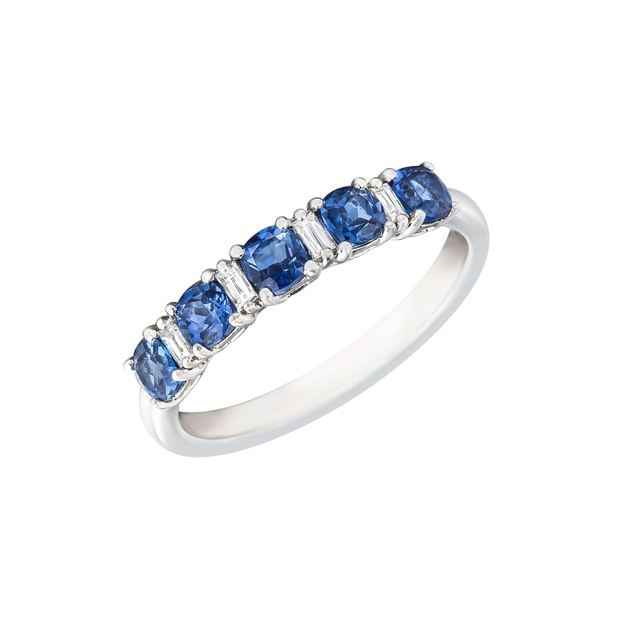 Sapphire Diamond Band - SRNEL00570