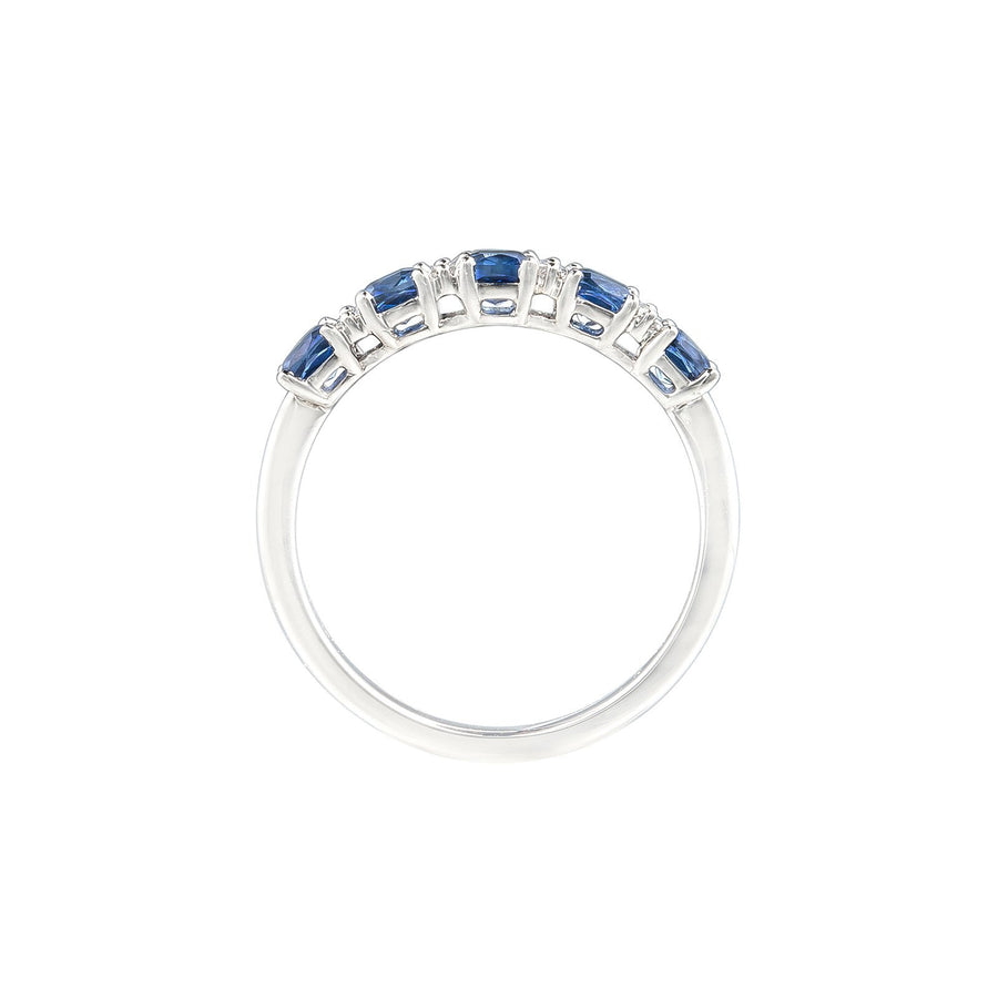 Sapphire Diamond Band - SRNEL00570