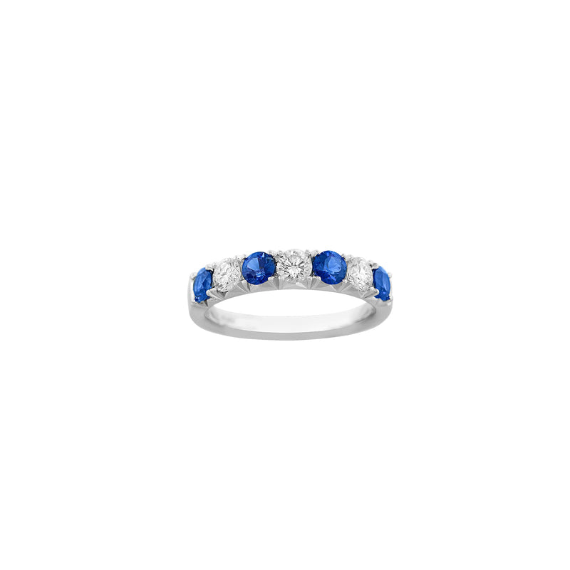 Sapphire Diamond Band-Sapphire Diamond Band - SRSPK00117