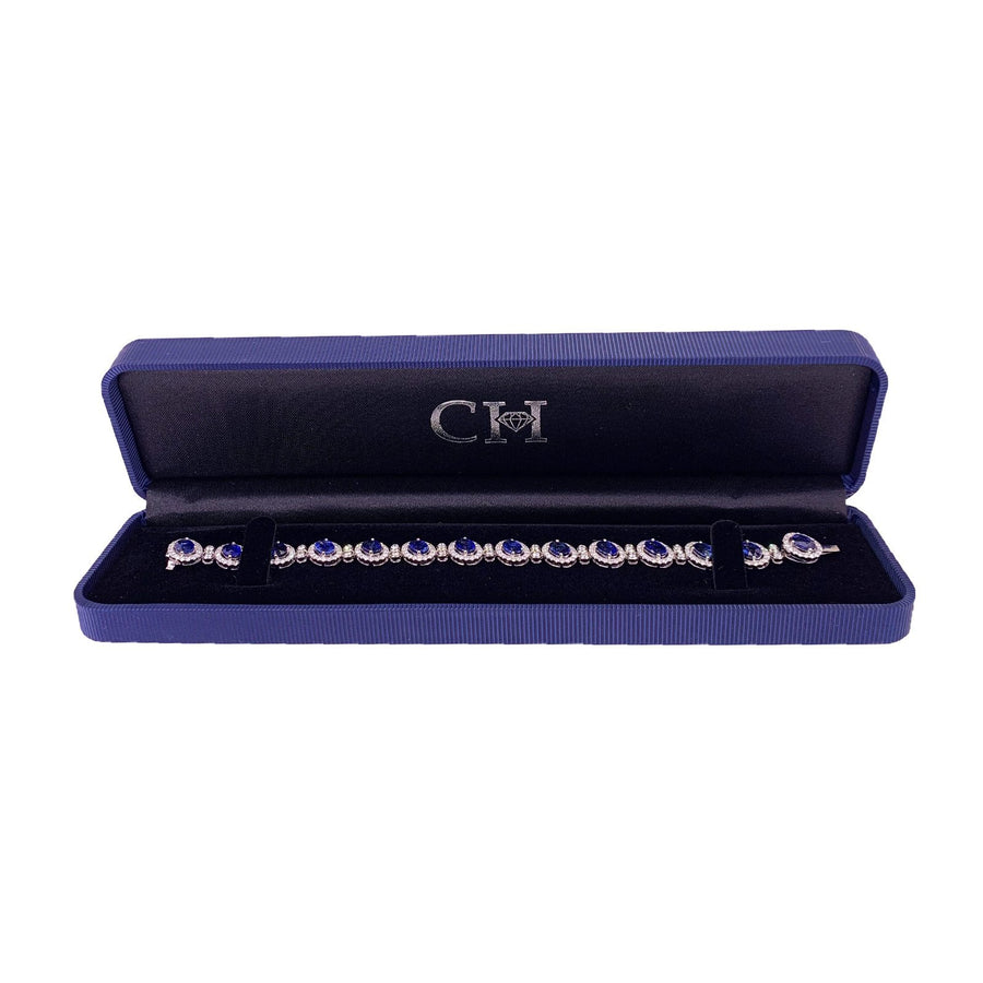 Sapphire Diamond Bracelet - SBEDW00133