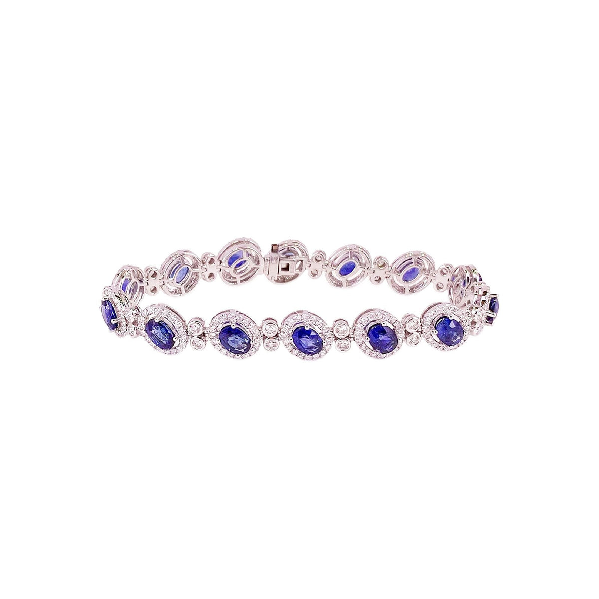 Sapphire Diamond Bracelet - SBEDW00133