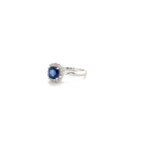 Sapphire Diamond Ring-Sapphire Diamond Ring - SRDRA02188