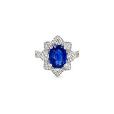 Sapphire Diamond Ring-Sapphire Diamond Ring - SREDW00257