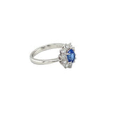 Sapphire Diamond Ring-Sapphire Diamond Ring - SRNEL00307