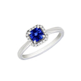 Sapphire Diamond Ring - SRNEL00497
