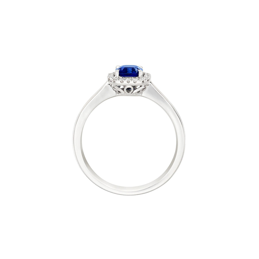 Sapphire Diamond Ring - SRNEL00596