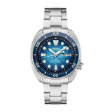 Seiko Prospex Special Edition SRPH59 - Seiko Prospex U.S. Special Edition SRPH59 in a 45mm stainless steel/blue ceramic case with turtle shell motif blue dial on stainless steel bracelet, featuring a day date display and automatic movement with up to 41 hours of power reserve.