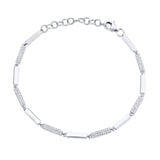 Shy Creation Diamond Bracelet - SC55003169 - Shy Creation Diamond Bracelet in 14 karat white gold