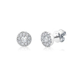Shy Creation Diamond Cluster Earrings-Shy Creation Diamond Cluster Earrings - SC22008052