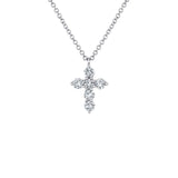 Shy Creation Diamond Cross Necklace - SC55021390