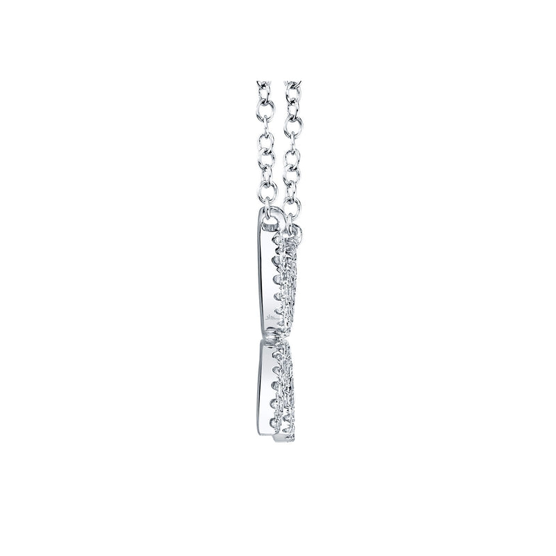 Shy Creation Diamond Flower Necklace 0.20 CT-Shy Creation Diamond Flower Necklace - SC55002921