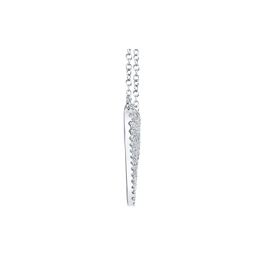 Shy Creation Diamond Heart Necklace - SC55002004