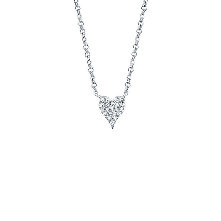 Shy Creation Diamond Heart Necklace - SC55006732