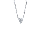 Shy Creation Diamond Heart Necklace - SC55006732