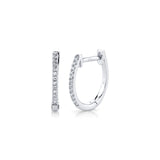 Shy Creation Diamond Huggie Earrings - SC55001597